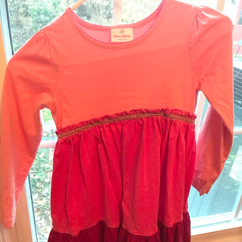 Beautiful tri-color dress with sparkle details